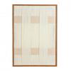 Hestia Thread Wall Art Picture 50cm X 70cm X 2.8cm