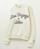 Seteo Bon Voyage Boucle Brushed Sweatshirt Cream