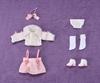 Nendoroid Doll Outfit Set Skirt with Suspenders Set White Pink &