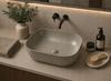Bella countertop washbasin 50.5X40.5 CM oval cappuccino matt