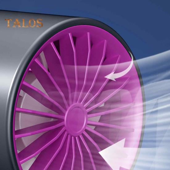 Handheld Turbo Fan Digital Display 199 Speeds 13000RPM Strong Airflow Low Noise Rechargeable Portable Mini Cooling Fan