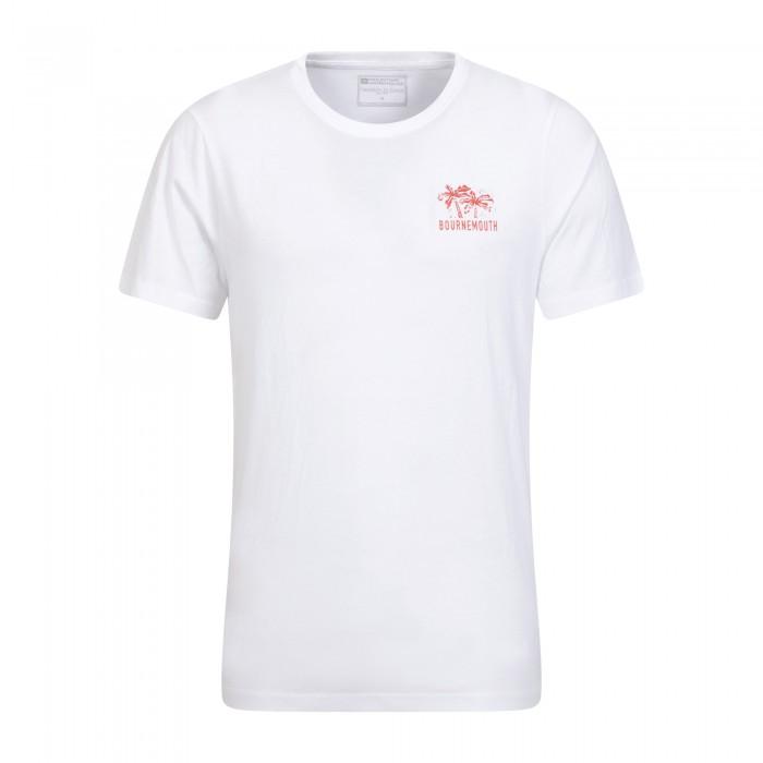 Mountain Warehouse Men's Bournemouth Printed Organic T-Shirt