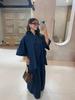 2025 Summer Yellow Pleated Women's Casual Shirt and Loose Pants Set - European and American Design.