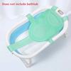 Newborn Adjustable Bathtub Pillow Seat Cushion Cross-shaped Anti-slip Baby Bath Net Mat Children Bathtub Shower Cradle Bed Seat
