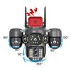 Wireless 5-Lens Zoom Outdoor Surveillance Camera with Night Vision, 4G Connectivity, and Smart HD Monitoring