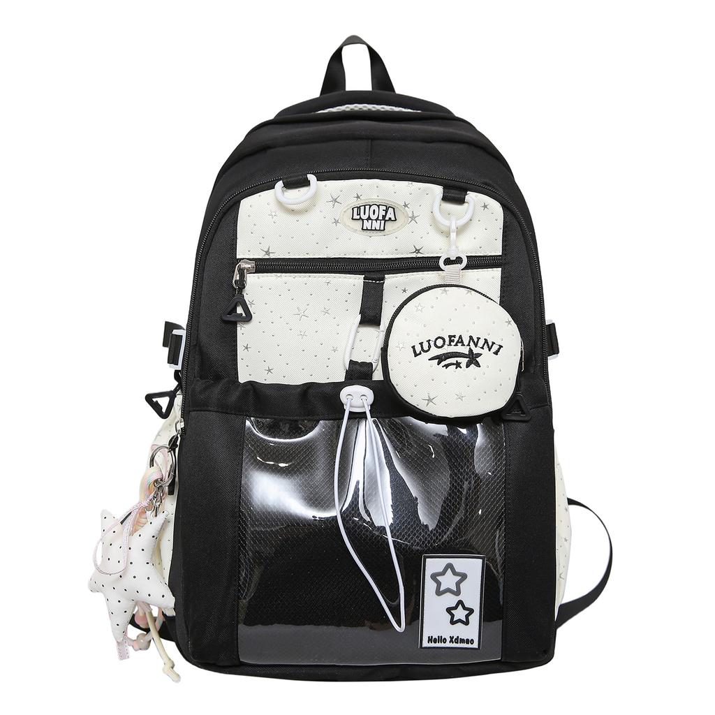Schoolbag schoolbag for girls, primary school students, grades 3 to 6, backpack, large capacity 1011 new trendy girls, junior high school backpack