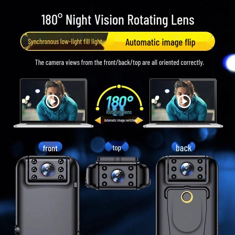 HD Wearable Chest Mount Camera for Convenient Photography and Law Enforcement