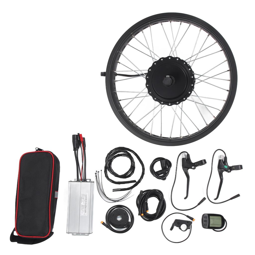 20 Inch Snowmobile Lithium Battery Modification 20 Inch 48V 750W Rear Wheel Electric Bike Motor