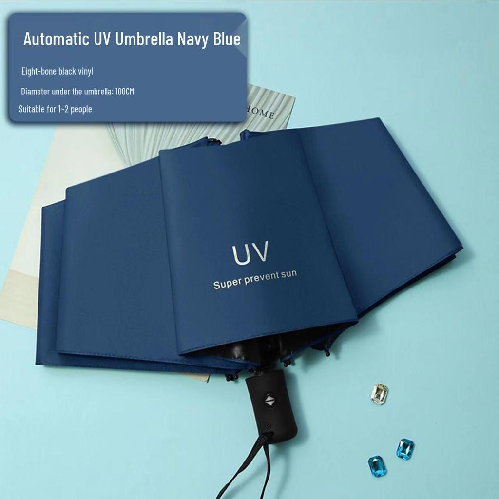 Custom Logo Umbrellas: Small Batch Promotional, Personalized Gift, Auto Folding Sun Protection