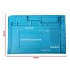 Heat Insulation Working Mat Soldering Station Iron Phone Computer Repair Mat Magnetic Heat-resistant Insulator Platform