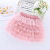 2024 Girls' Versatile Six-Layer Mesh Gauze Skirt for Children