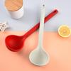 2023 Heat-Resistant Silicone Long-Handle Soup Ladle - Non-Stick Pot and Porridge Spoon