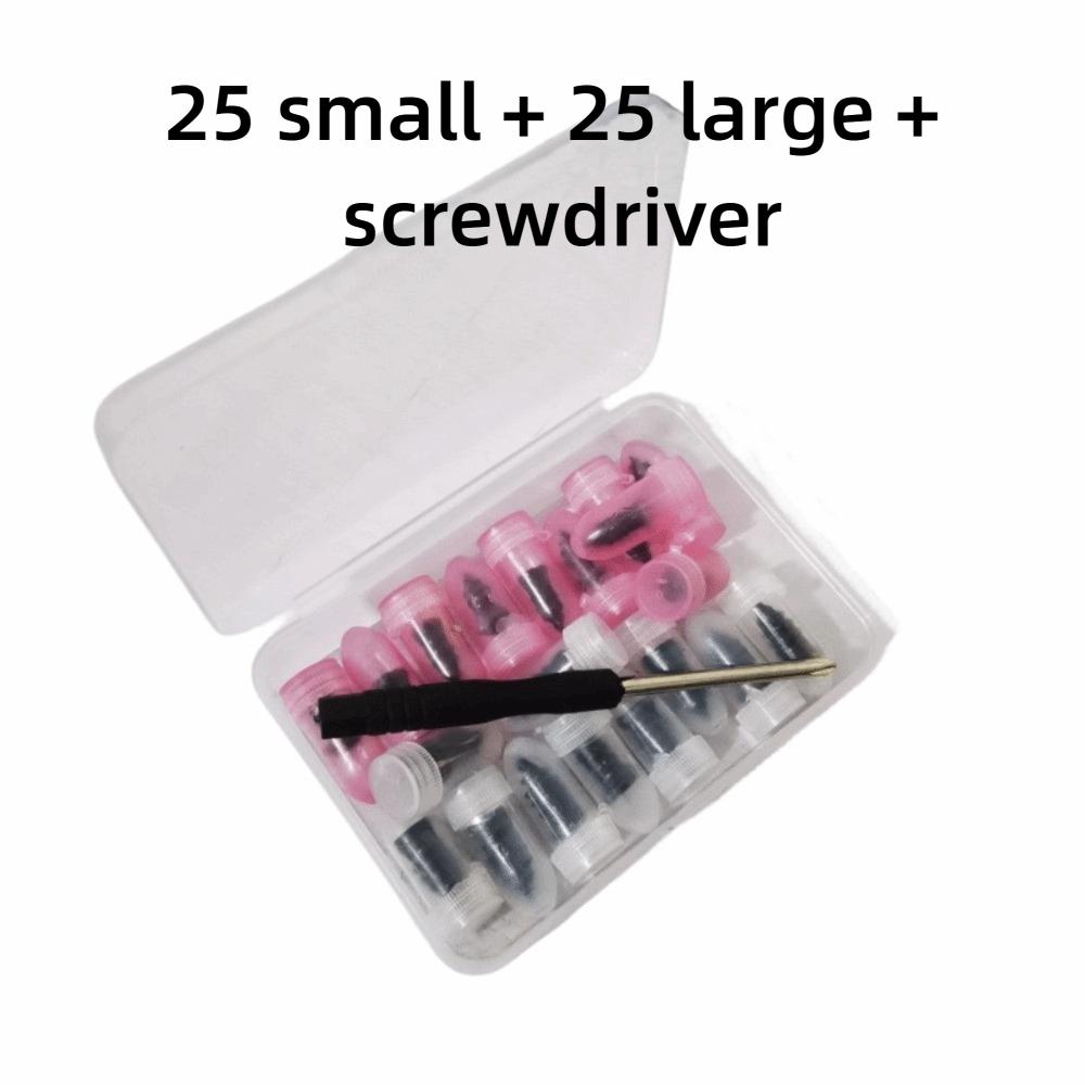 New 10/20/30/40/50PCS Rubber Car Vacuum Tyre Repair Nail Kit Screw in Car Tire Accessorie Tire Repair Rubber Nails Kits