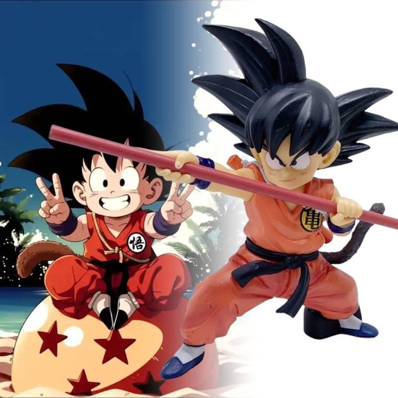 Ball Saiyan Dragon A Child Goku Figurine Stick Anime Model Statuary Xmas Gift