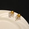 Silver Needle French Retro Tassel Pearl Earrings for Women - High-End INS Fashion Trend Ear Studs