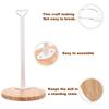 Wooden Base Doll Display Holder Figure Models Action Figure Stand Doll Stands  Home Decoration