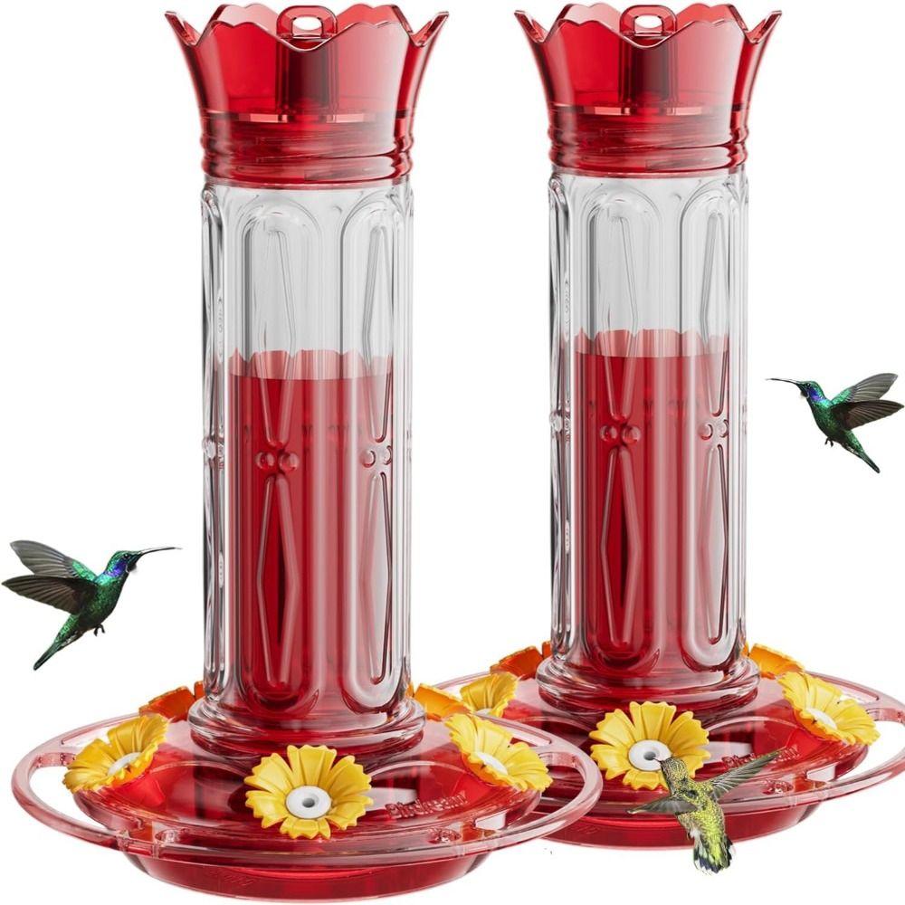 Hanging Hummingbird Feeder Plastic Hummingbird Drinker Bird Feeder Bird Watchers