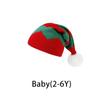 Parent-Child Christmas Hat Big Pompom Mother Kids Knit Beanie Cap Winter Warm Infant Bonnet Girls Boy Xmas Gift Baby Accessories