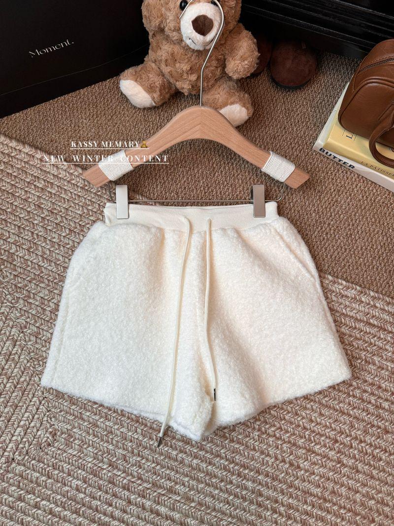 

Women s Slimming High Waist Drawstring Shorts - Autumn/Winter A-Line Hot Pants XL