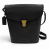 Pristine Shoulder Bag JACKSON BUCKET Black Glove Leather Women Used