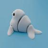 3D Printing Movable Seal Baby Children's Toy Ornaments And Gifts