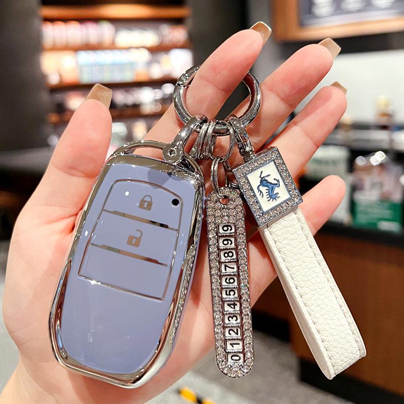 Applicable à la housse de clé Toyota Fenglanda Corolla Ruifang Lingfang 2023 Wesa Kuluze bz3 boucle de sac de voiture