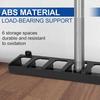 4/2PCS Fishing Rod Holders 6-Rod Rack Vertical Pole Holder Wall Mount Modular Fishing Pole For Garage Wall