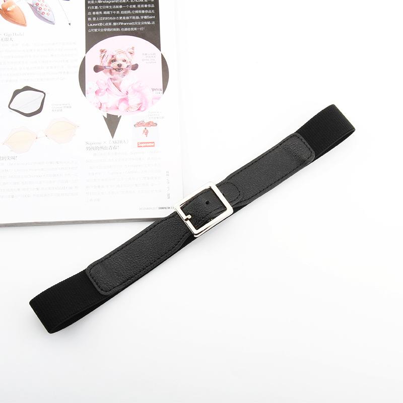 

Плетеный Эластичный Ремень Женский Простой Студенческий Джинсовый Практичный Ремень