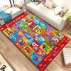 ABC Cartoon Kids Sala giochi Alfabeto Bambini che gattonano Tappeto per la prima educazione, tappeto per soggiorno, camera da letto, divano, tappetino antiscivolo