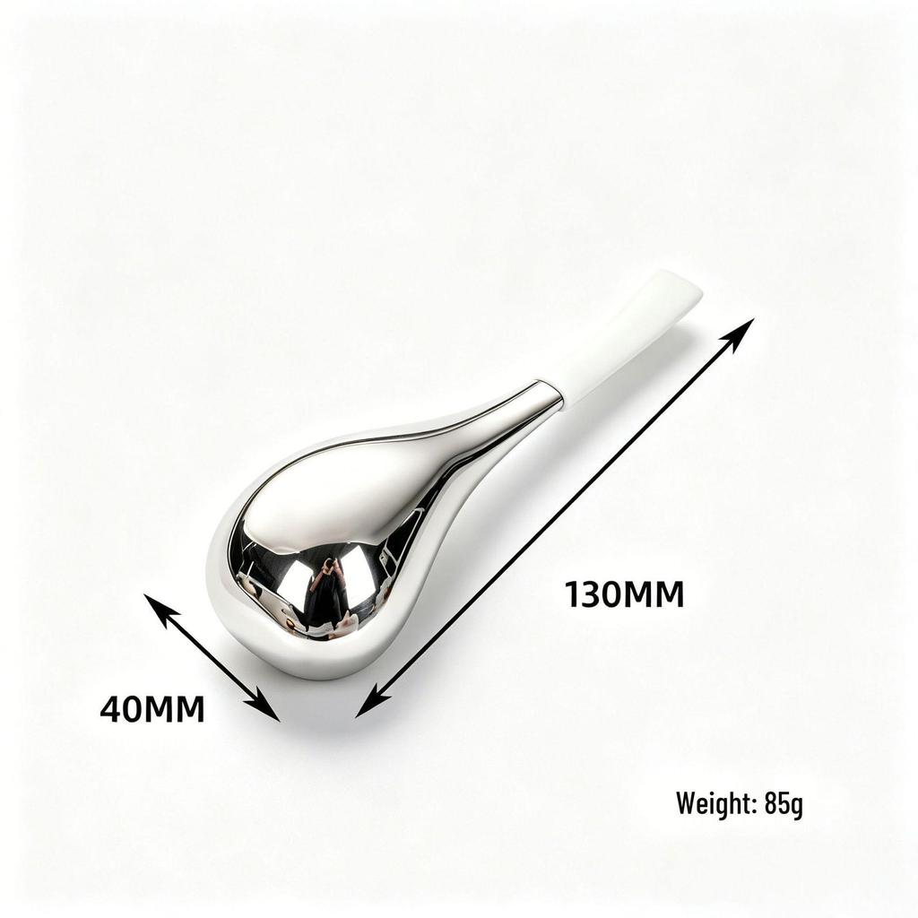 Stainless Steel Ice Wave Ball Facial Massage Tool