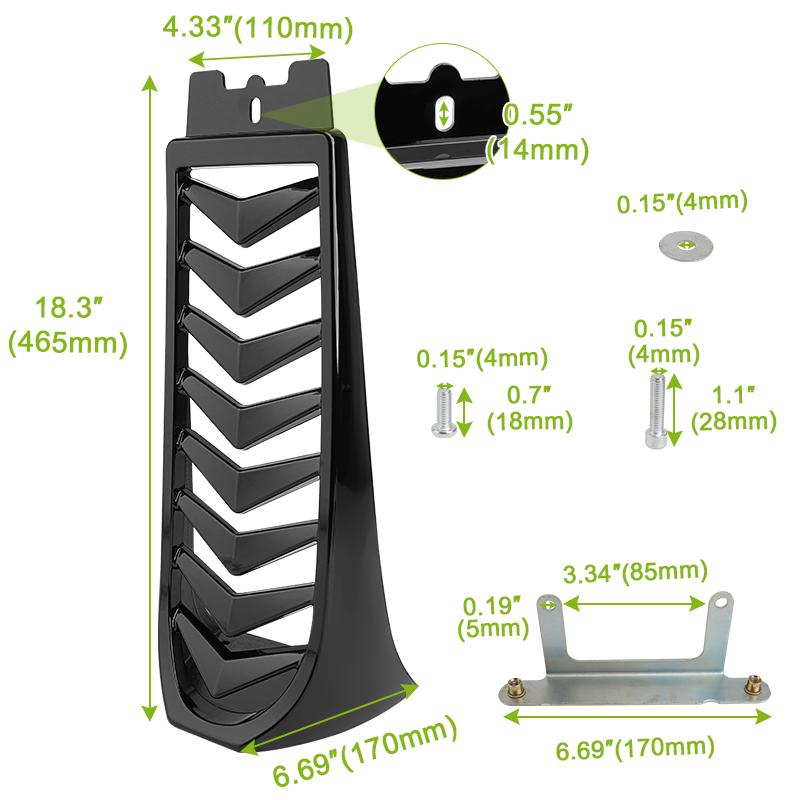 Motorcycle Chin Fairing Spoiler Lower Radiator Frame Protection For Harley Softail Breakout Street Bob Fat Bob FXBR 2018-2026