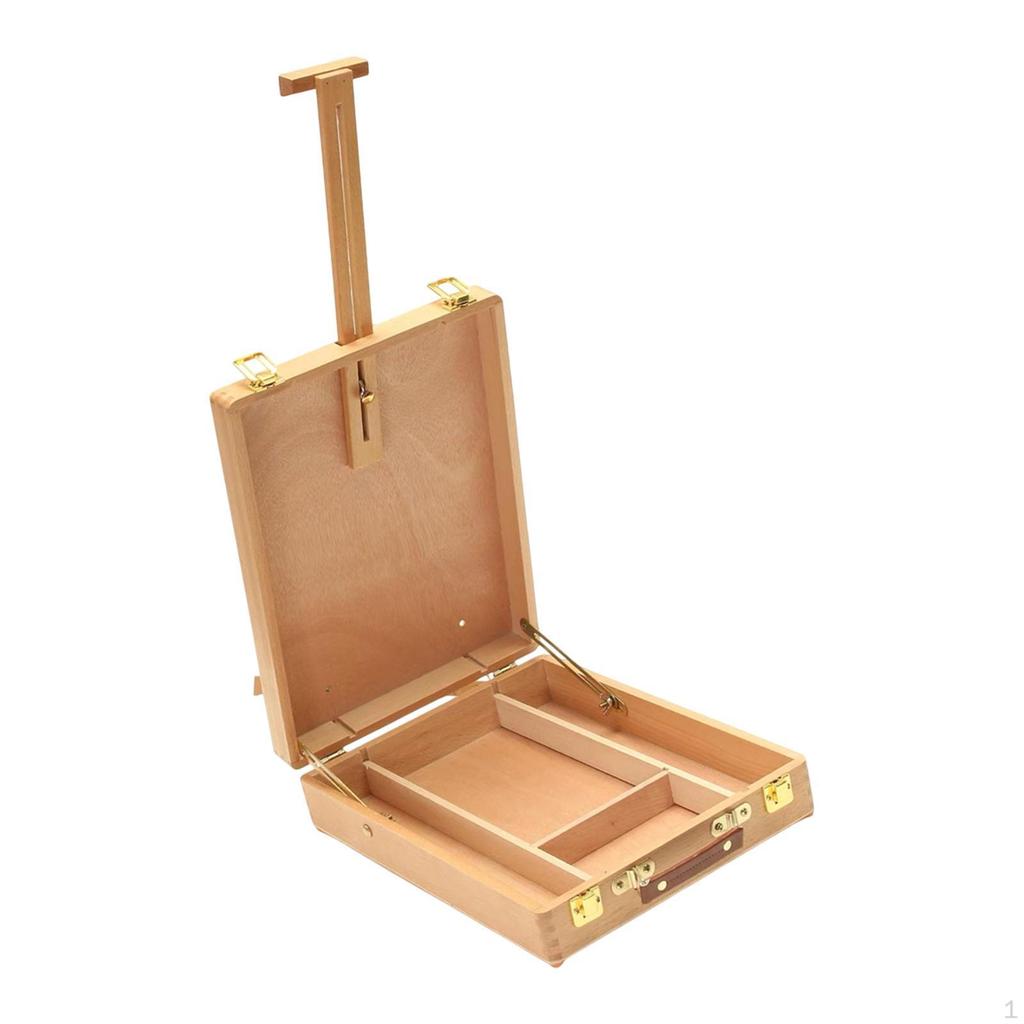 Table Easel Desktop Sketch Box Art Supplies Sketching for Artist Studio
