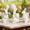 Festival Rabbit Silicone Candle Mold Food Grade Silicone For Epoxy Resin Making Candle Soap Chocolate Holiday Decoration