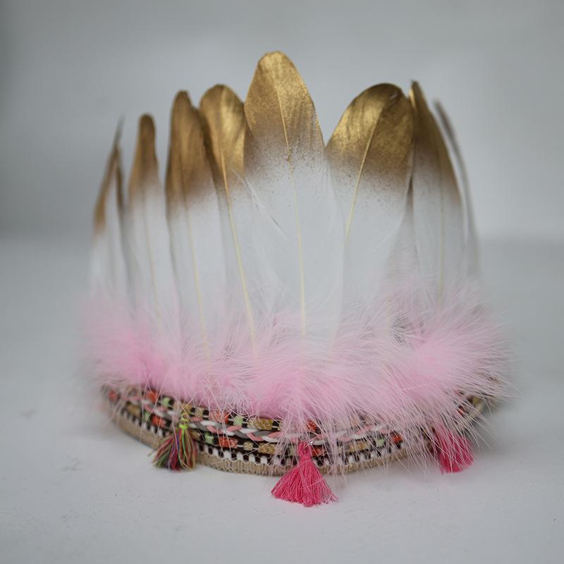 Native American Feather Headdresses: Versatile Styles for Children & Adults, Perfect for Festivals, Performances, and Costumes.