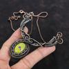 Collier en stichtite, collier en pierres précieuses enveloppé de fil de cuivre, collier élégant fait à la main, bijoux en cuivre uniques, cadeaux pour maman, bijoux enveloppés de fil
