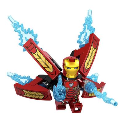 2 Zoll DIY Iron Man Avenger Superheld Bausteine Funkos Spielzeug Sammlerstück