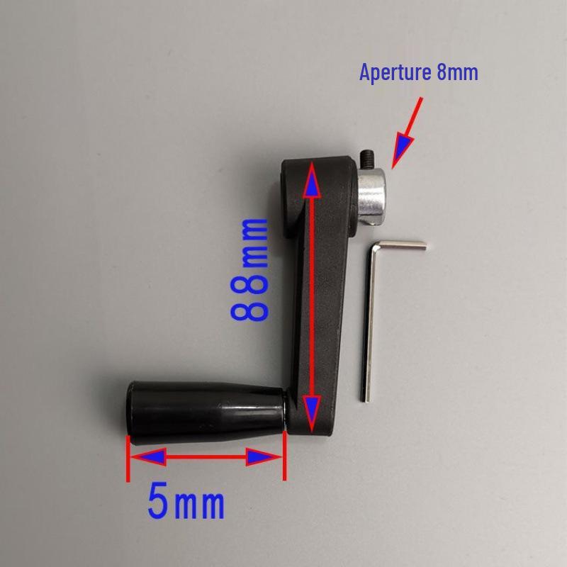 High-Power DC Motor Wind Turbine & Hand-Crank Generator