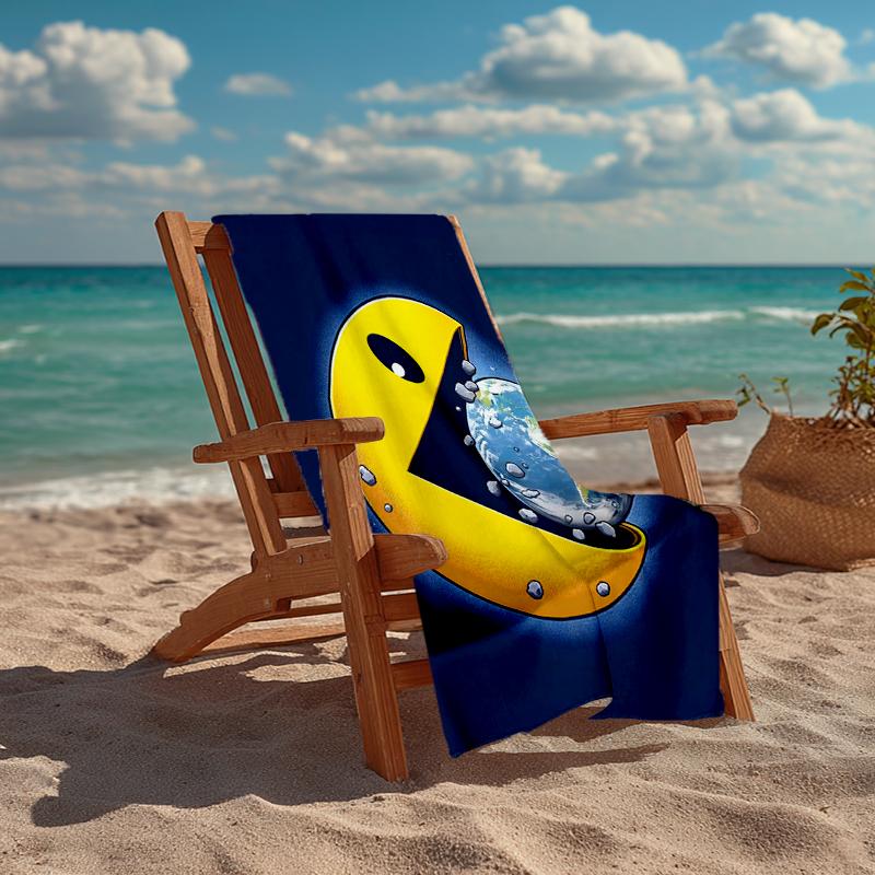 Pixel Game Fashion Beach Towel: Ideal for Summer Adventures Soft, absorbent and quick drying suitable for swimming and bathing