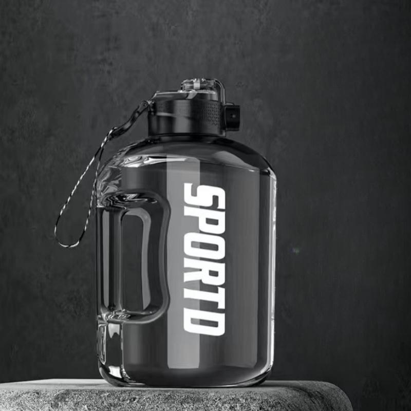 1,7L/2,7L Sportovní láhev na vodu Gym Cyklistická láhev Přenosná velkokapacitní láhev na pití Pro fitness Kempování Muži Konvice na vodu