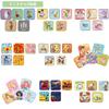 Marushin Mini Disney Princess Dream Pastel Character Perfect for and Elementary Perfect for Girls Towels, 5-Piece Set, Design, Preschool,