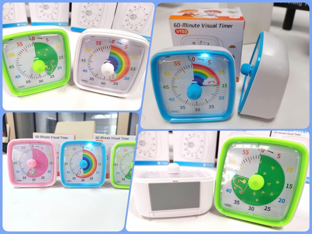 Kids' Visual Multifunction Electronic Timer for School Tasks