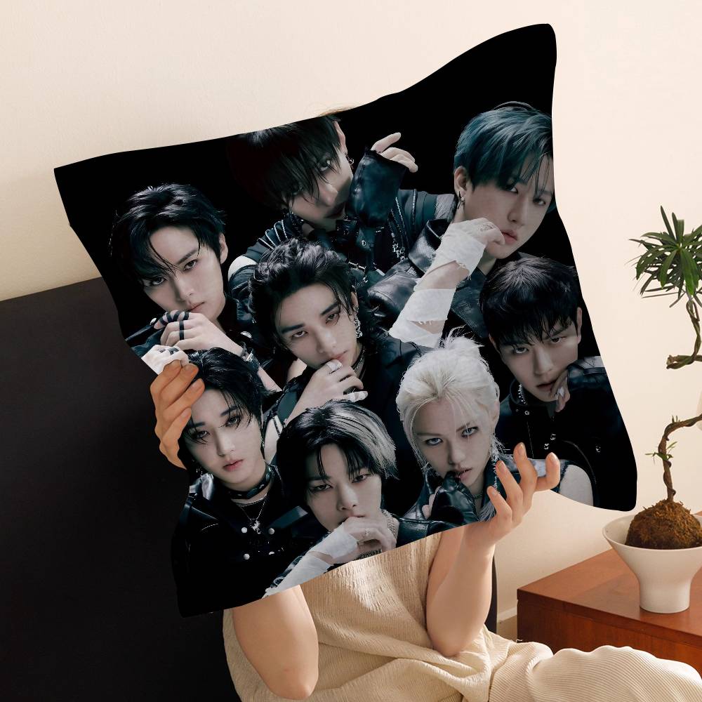 Kpop SStray KKids Personalized Pillow Cover Kids Bedroom Wild Party Decor Pillowcase kid Birthday shower Gift