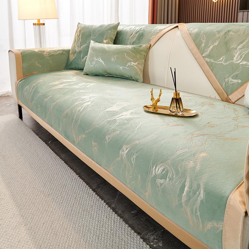 New Sofa Cover Four Seasons Universal Sofa Cover Cloth Towel French Light Luxury High Grade Nonslip Sofa Cover Seat Cushion