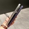 For iPhone 15 Pro Case Compatible with MagSafe Gyroscope Kickstand Heat Dissipation PC Back Cover
