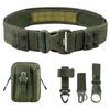 Tactical Hook and Loop Outdoor Polypropylene Woven Waist Belt