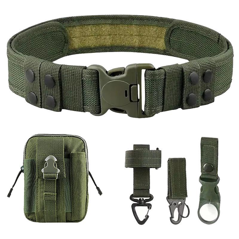 Tactical Hook and Loop Outdoor Polypropylene Woven Waist Belt