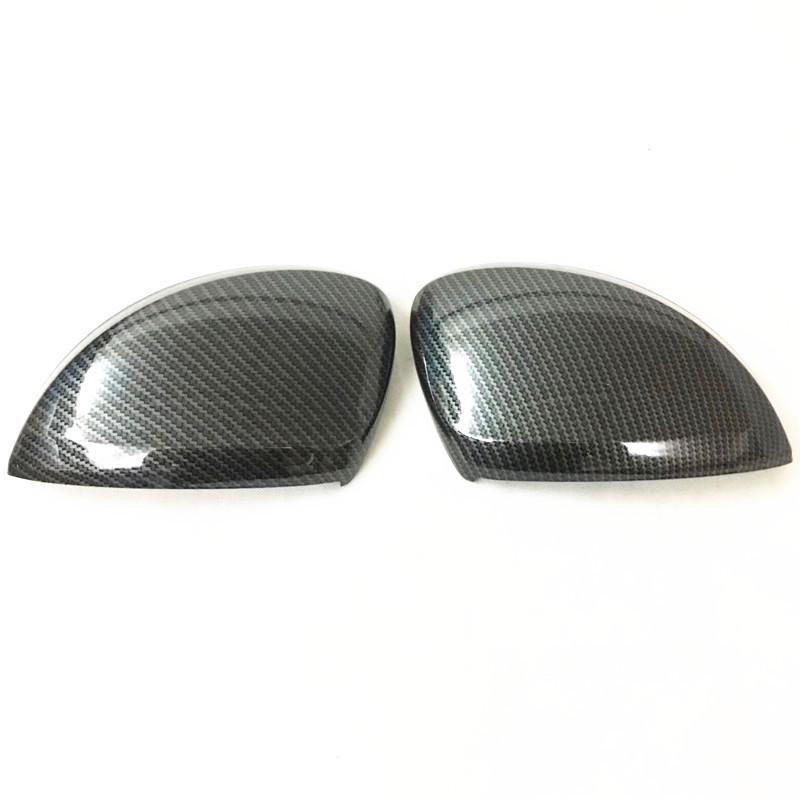Tiguan 17-24 L Rearview Mirror Cover Kit: Fuel Tank Cap, Fog Lights, Rear Wiper, Front Bar Trim.
