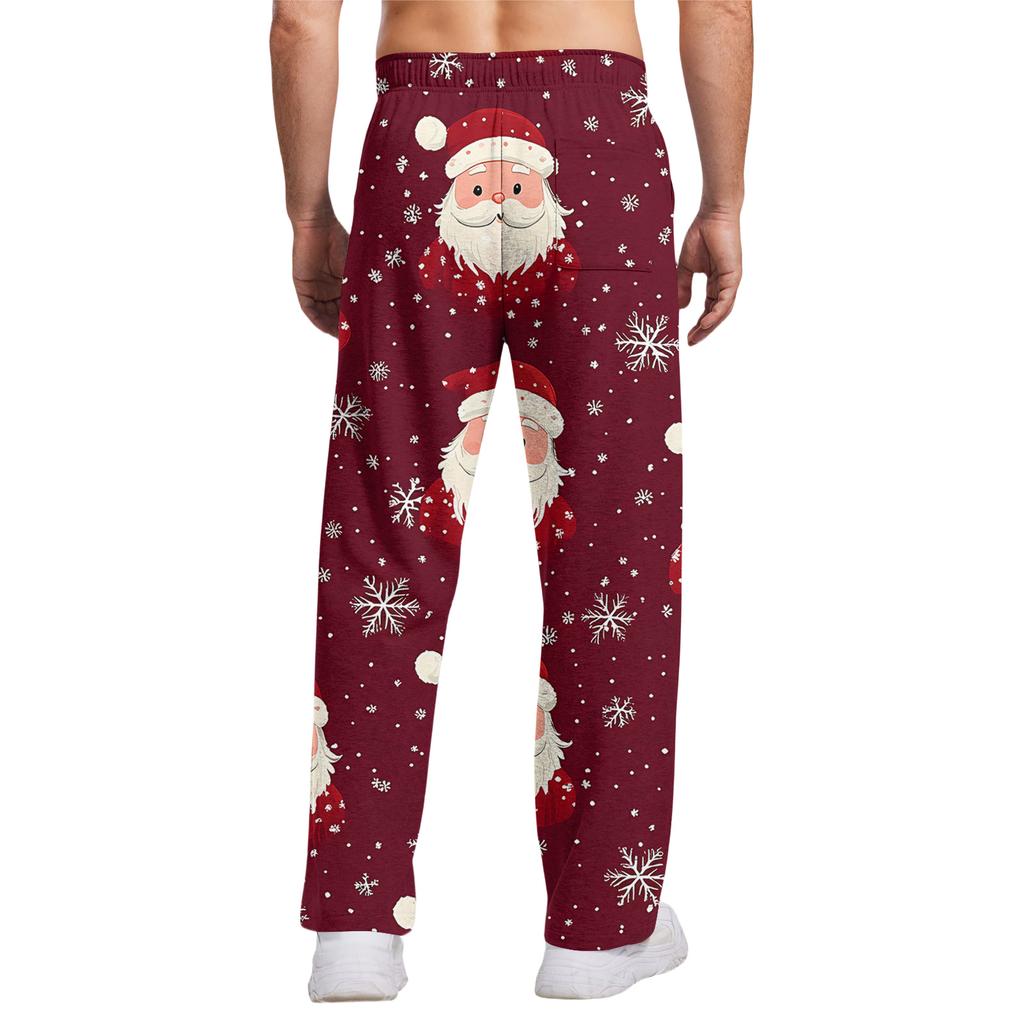 Men's Relaxed-Fit Casual Sweatpants With Stretch Waistband And Drawstring Yoga Pants
