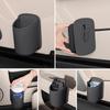 1 Car Door Cup Holder & Mobile Phone Holder, PU Leather Car Beverage Holder, Storage Box