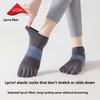 1 Pair Socks women's summer five-finger non-slip yoga socks indoor Pilates mesh breathable professional split-toe sports socks